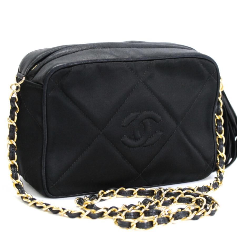 シャネル CHANEL マトラッセ ココマーク フリンジ チェーンショルダー