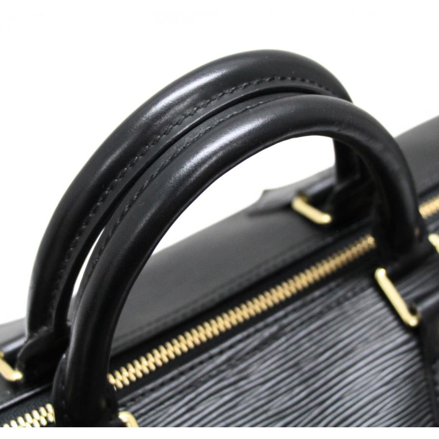 ルイヴィトン Louis Vuitton スピーディ35 ボストンバッグ エピ 黒