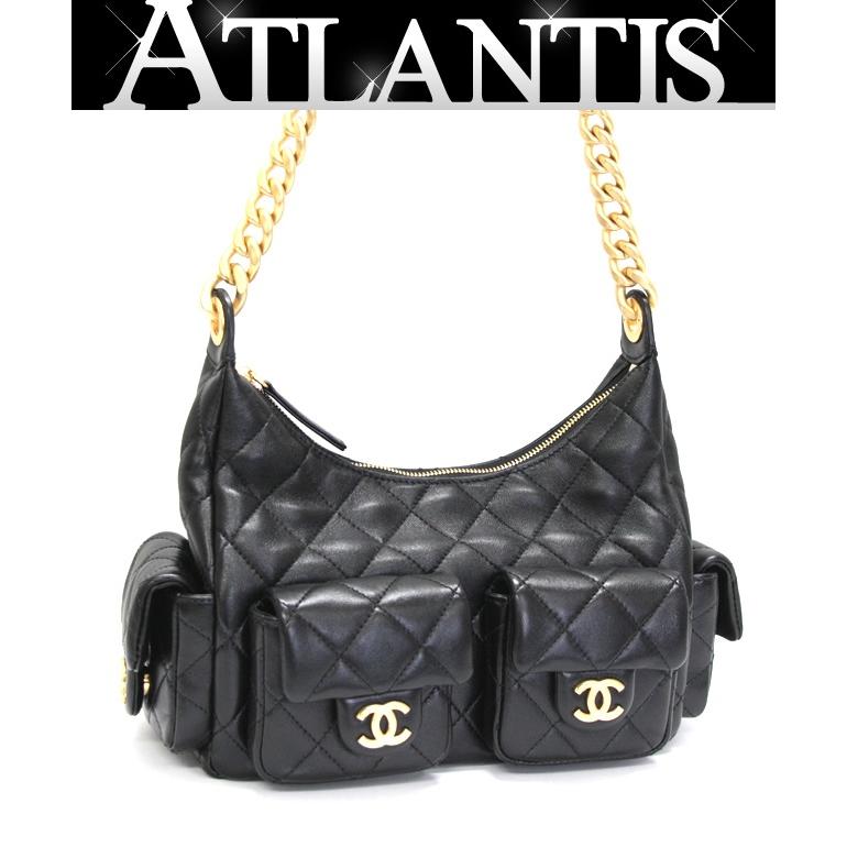 美品 シャネル CHANEL 25C クルーズコレクション ラージホーボーバッグ