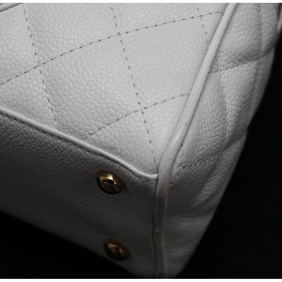 シャネル CHANEL ミニボストンバッグ ボーリングバッグ マトラッセ