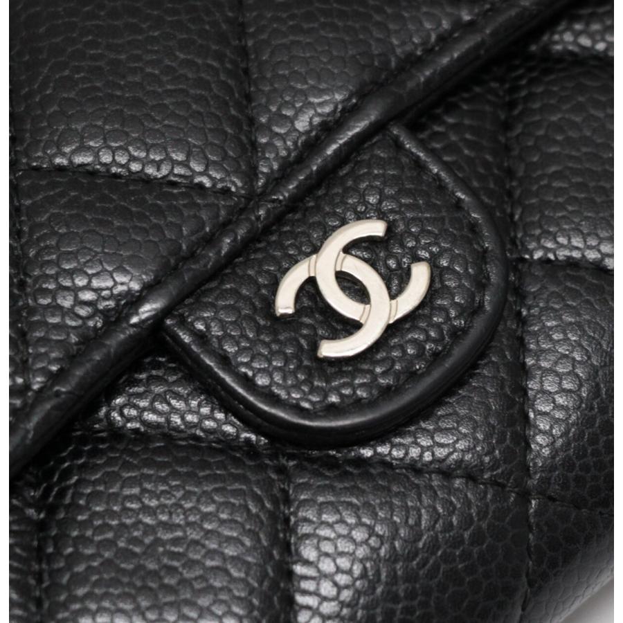 シャネル CHANEL マトラッセ クラシックロングフラップウォレット 長
