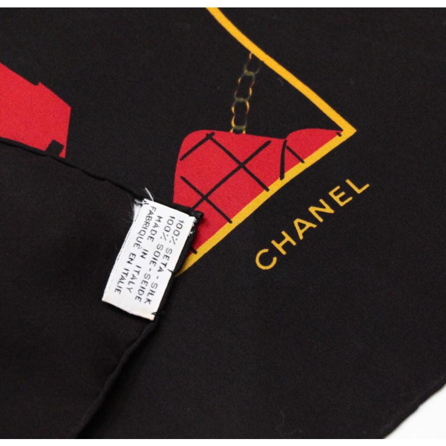 シャネル CHANEL ヴィンテージ 大判スカーフ マドモアゼル マトラッセ