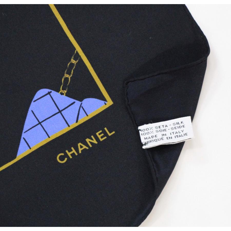 シャネル CHANEL ヴィンテージ 大判スカーフ マドモアゼル マトラッセ