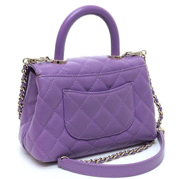 シャネル CHANEL ココハンドル XS マトラッセ 2WAYバッグ ショルダー