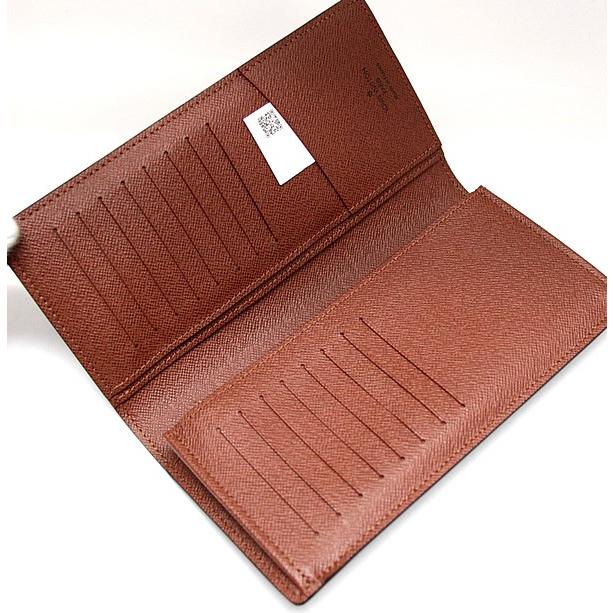 新品】ルイヴィトン LOUIS VUITTON ポルトフォイユ・ブラザ 二つ折り長