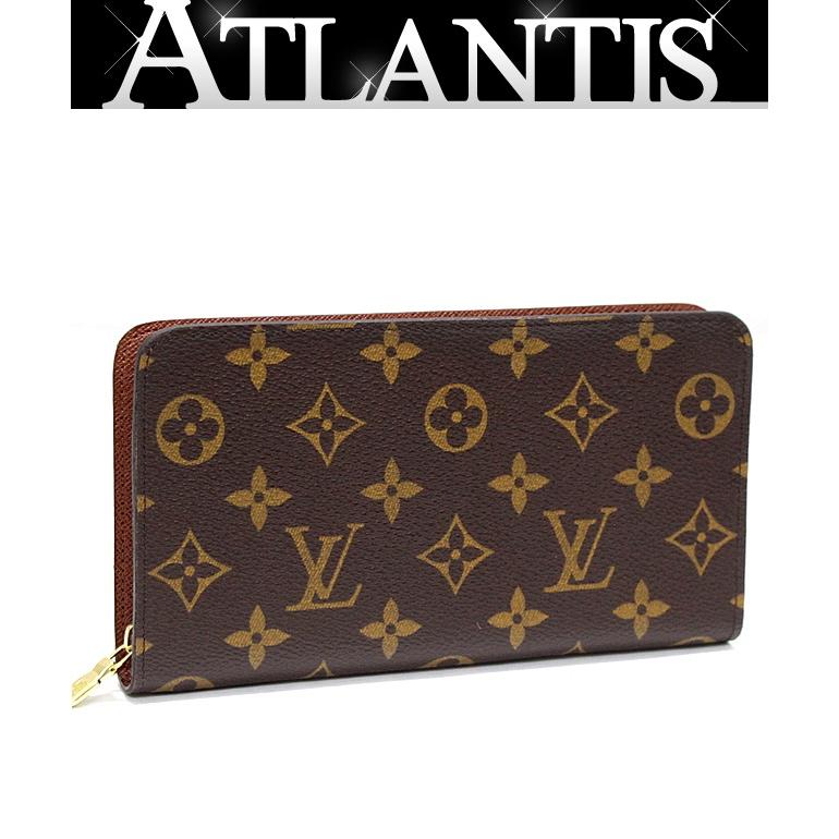 美品 ルイヴィトン LOUIS VUITTON ポルトモネジップ ラウンド