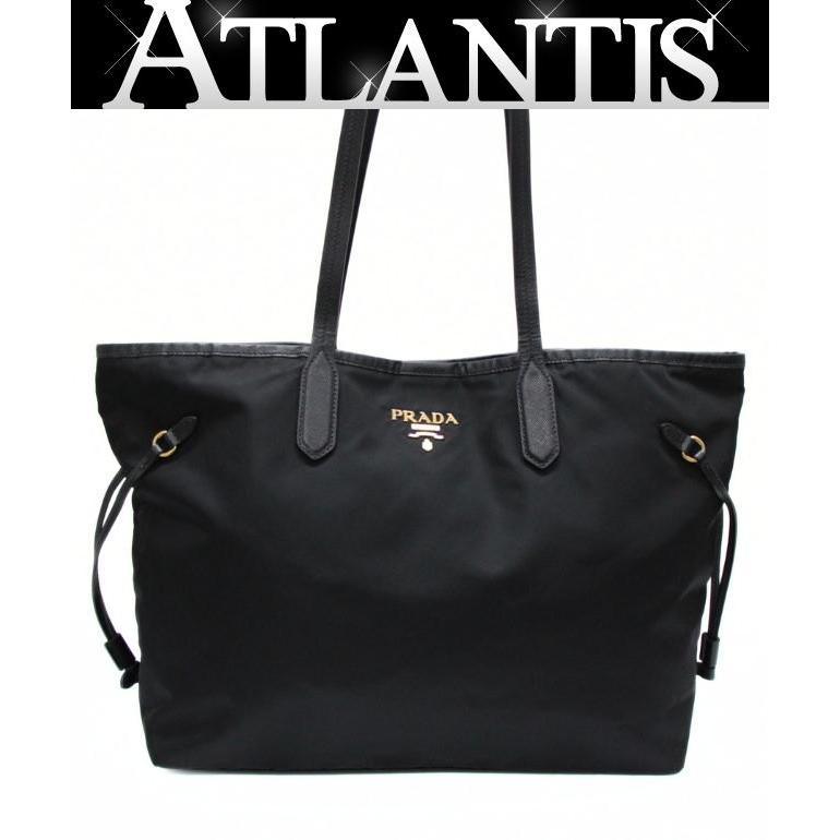 PRADA 黒ナイロントート プラダ PRADA トートバッグ ナイロン 黒 【72733】 : atlantis - 通販