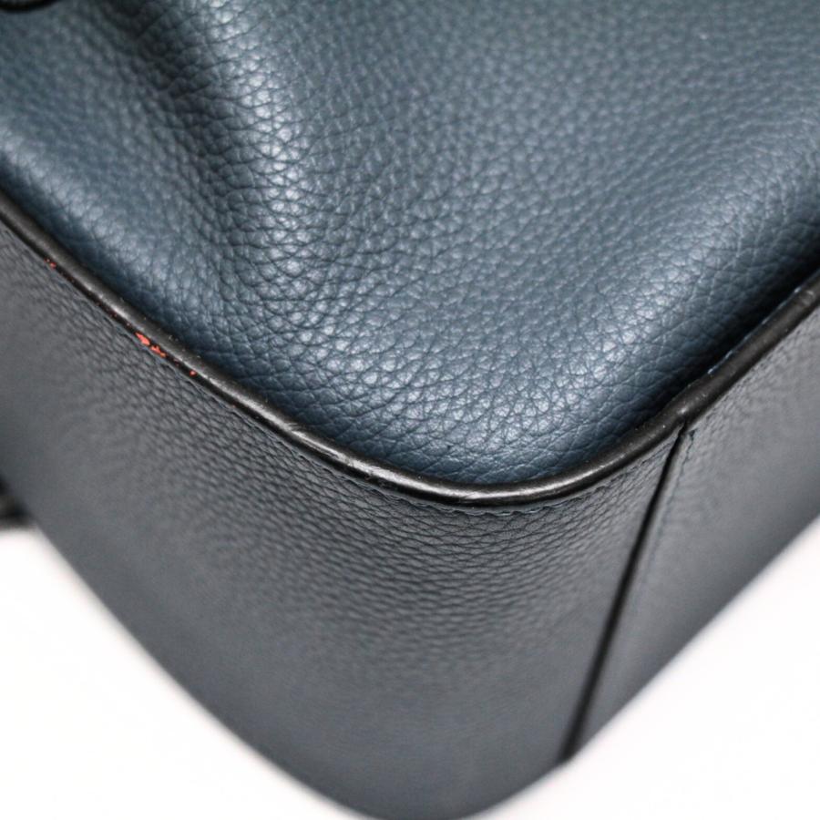 ロエベ LOEWE ハンモック ミニ 2WAYバッグ レザー 青系 【72772