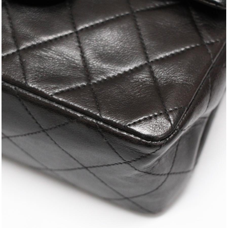 【広尾店】シャネル CHANEL ミニマトラッセ17 チェーンショルダーバッグ ラムスキン 黒 27番台 【15787】 広尾店】シャネル CHANEL ミニマトラッセ17 チェーンショルダーバッグ