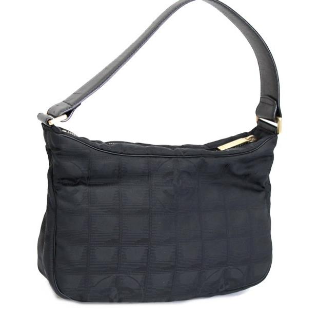 美品 シャネル CHANEL ニュートラベルライン ワンショルダーバッグ 