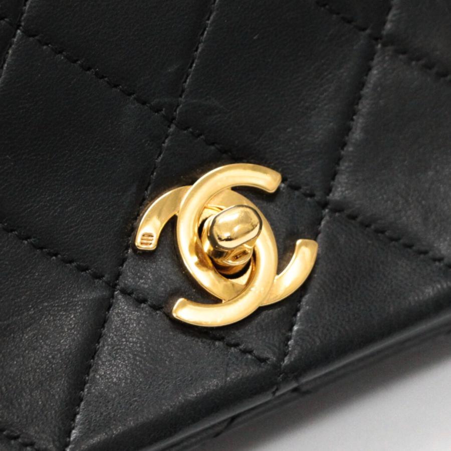 シャネル CHANEL ヴィンテージ ミニマトラッセ フルフラップ チェーン