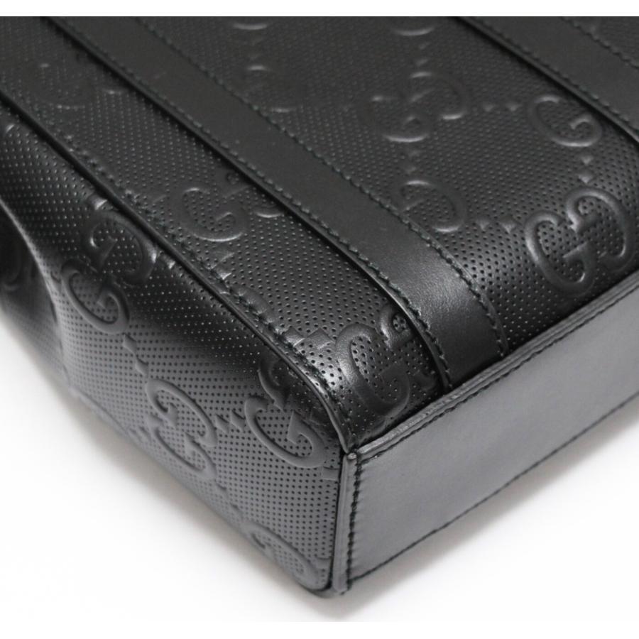 美品 グッチ GUCCI 2WAYミニトートバッグ GGエンボス 黒 696010