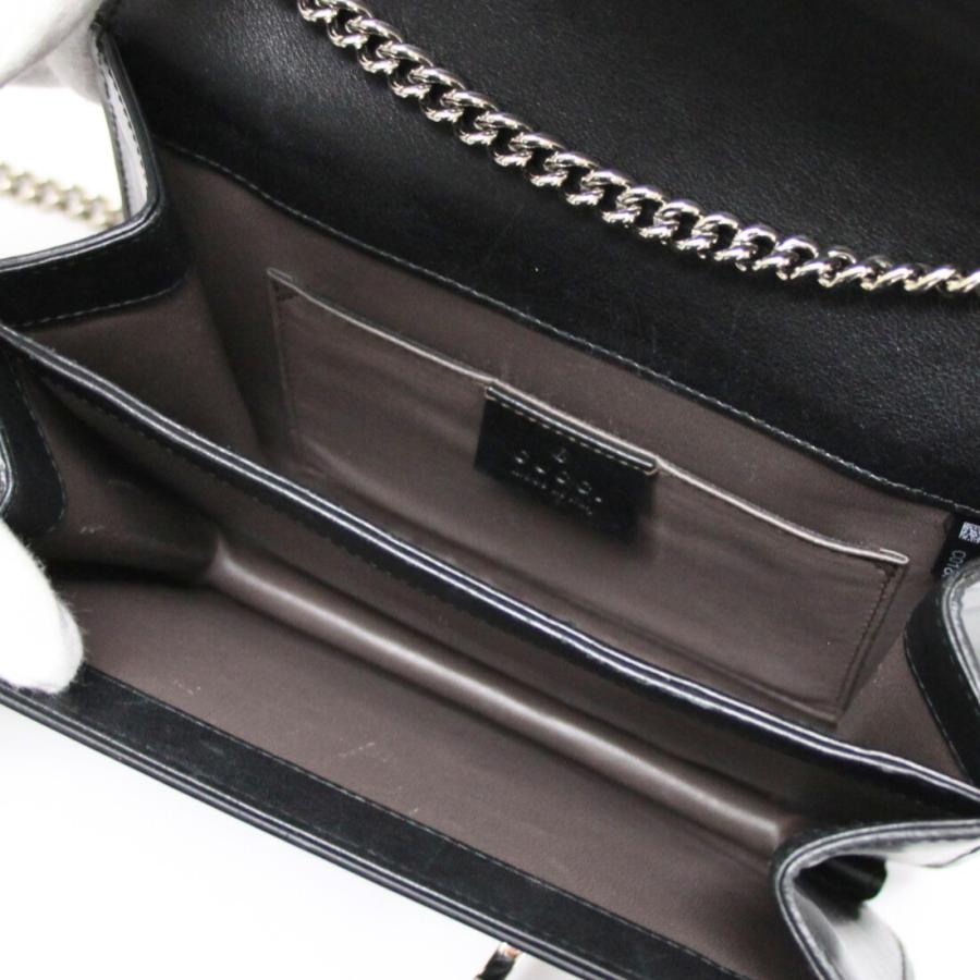 美品 グッチ GUCCI インターロッキングG チェーンショルダーバッグ