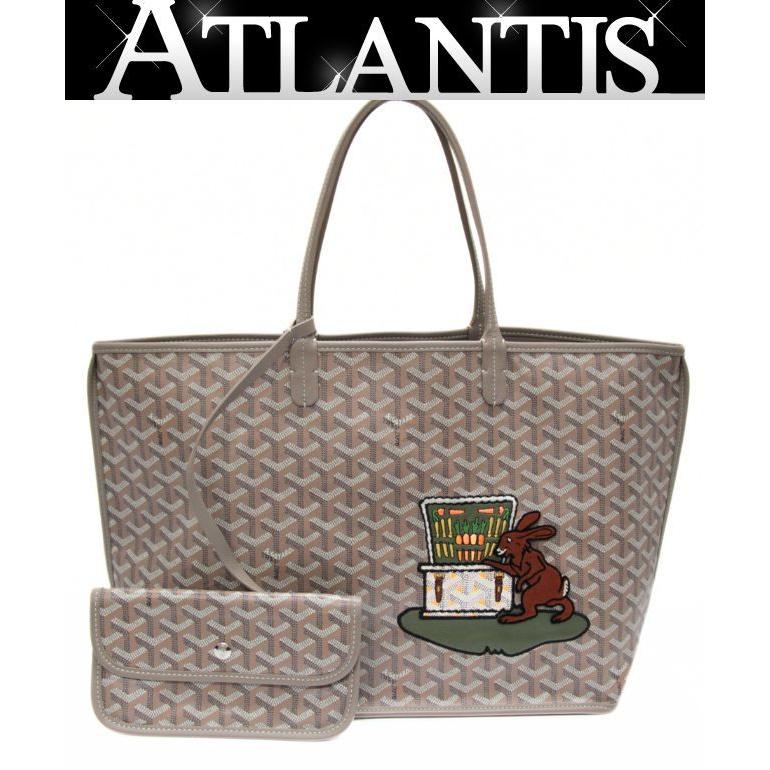 美品 ゴヤール GOYARD アンジュPM リバーシブル トートバッグ ラビット