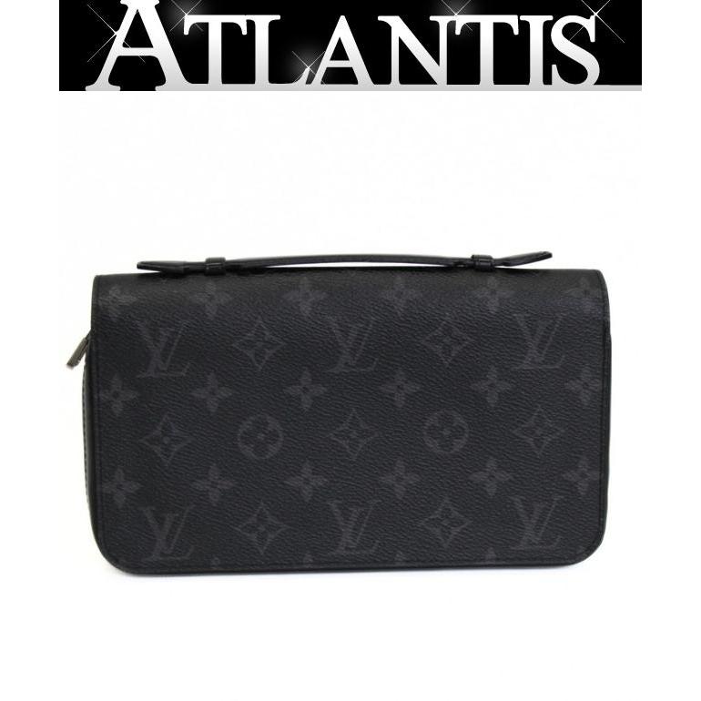 ルイヴィトン Louis Vuitton ジッピーXL ラウンドファスナー長財布 セカンドバッグ クラッチバッグ エクリプス M61698 ...