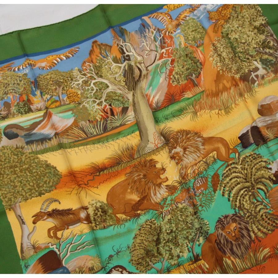 エルメス HERMES カレ90 大判スカーフ Nuba Mountain ヌバ マウンテン