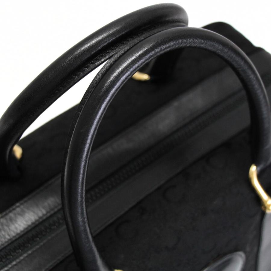 セリーヌ CELINE ヴィンテージ Cマカダム ボストンバッグ キャンバス