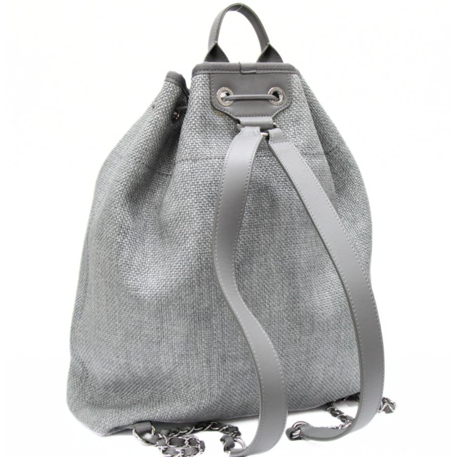 シャネル CHANEL ドーヴィル 巾着 リュックサック バックパック