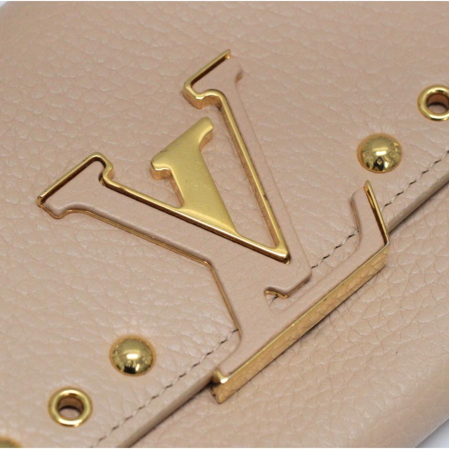 ルイヴィトン Louis Vuitton ポルトフォイユ・カプシーヌ 二つ折り長財布 トリヨンレザー ティボリー M62763 【73140】 ルイヴィトン Louis Vuitton ポルトフォイユ・カプシーヌ 二つ折り長