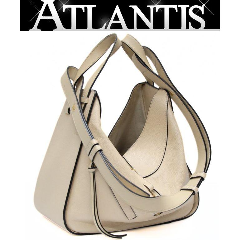 LOEWE ハンモック　スモール ハンモックバッグ スモール（ソフトグレインカーフ） ベージュ - LOEWE