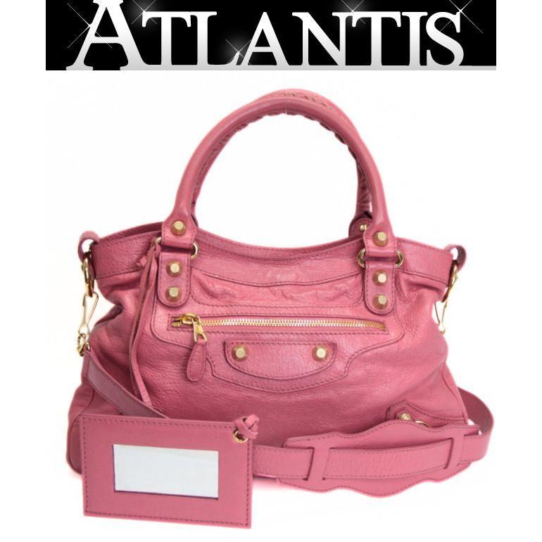 バレンシアガ BALENCIAGA ザ・ジャイアントタウン 2WAYバッグ レザー
