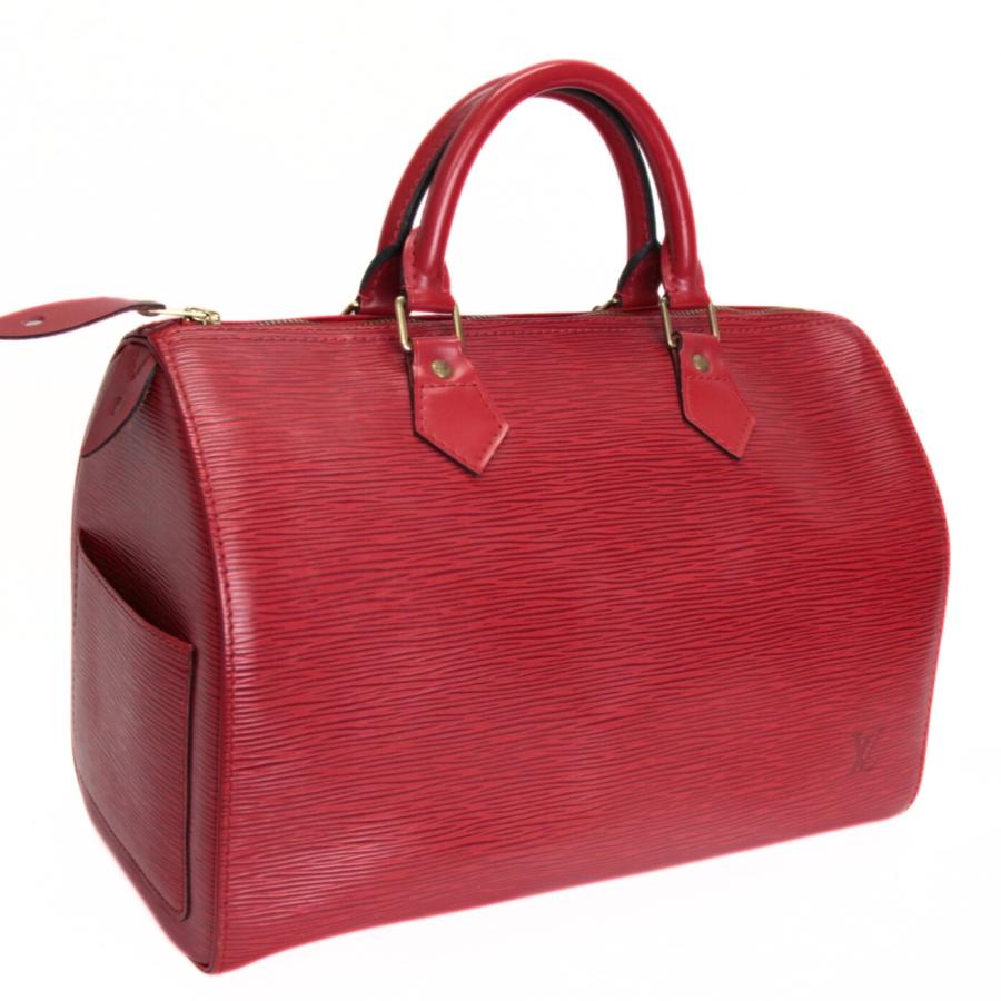 ルイヴィトン LOUIS VUITTON スピーディ30 ハンドバッグ エピ カスティリアンレッド M43007 【73214】_1