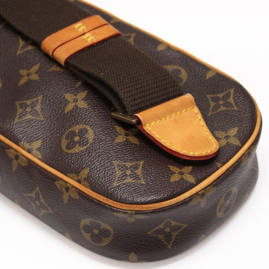 Louis Vuittonポシェットガンジュ　ボディバッグ　モノグラム ルイ・ヴィトン LOUIS VUITTON ポシェット・ガンジュ M51870 ブラウン