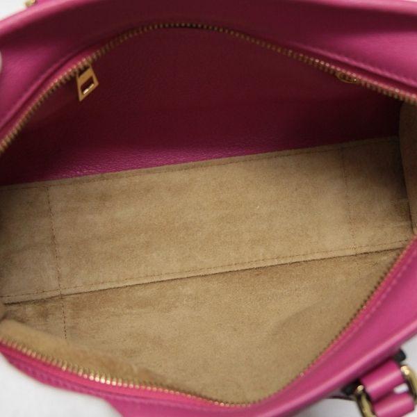 LOEWE ハンドバッグ アマソナ レザー ピンク ロエベ LOEWE アマソナ23 2WAYバッグ レザー フューシャピンク 【73250