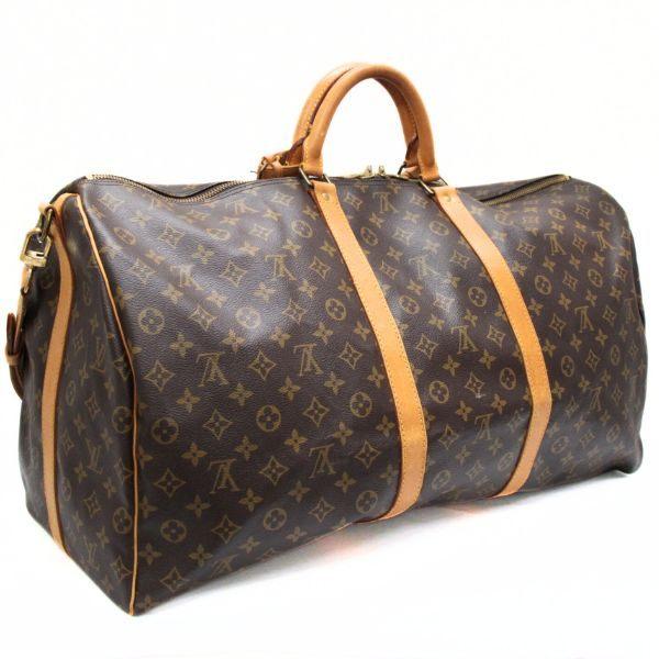 ルイヴィトン Louis Vuitton キーポルバンドリエール60 2WAYボストンバッグ モノグラム M41412 【73664】_1