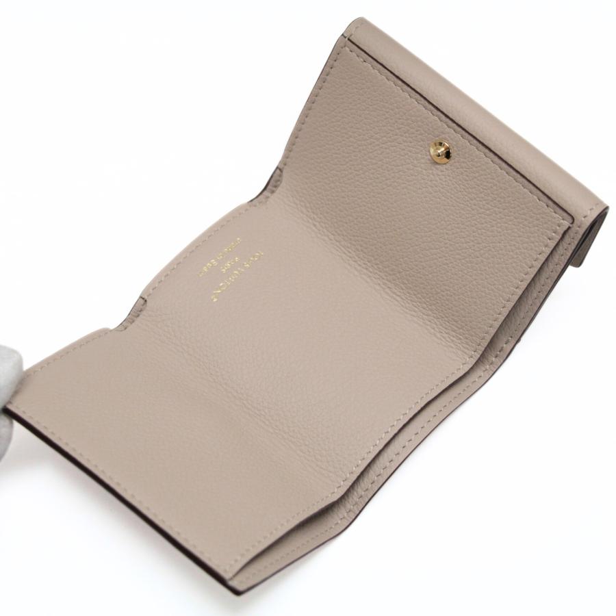 極美品 ルイヴィトン LOUIS VUITTON ポルトフォイユ ロックミニ 三つ折りコンパクト財布 カーフ グレージュ M69340 RFID 【73670】 極美品 ルイヴィトン LOUIS VUITTON ポルトフォイユ ロックミニ 三