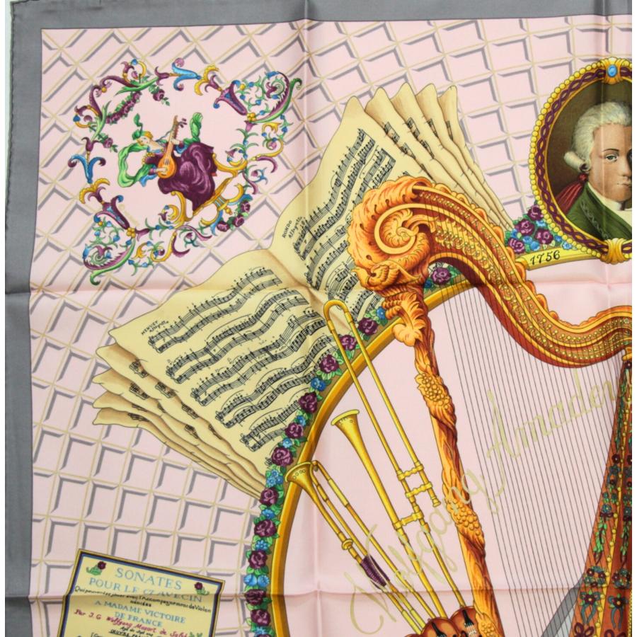 エルメス HERMES カレ90 Wolfgang Amadeus Mozart モーツァルトへの