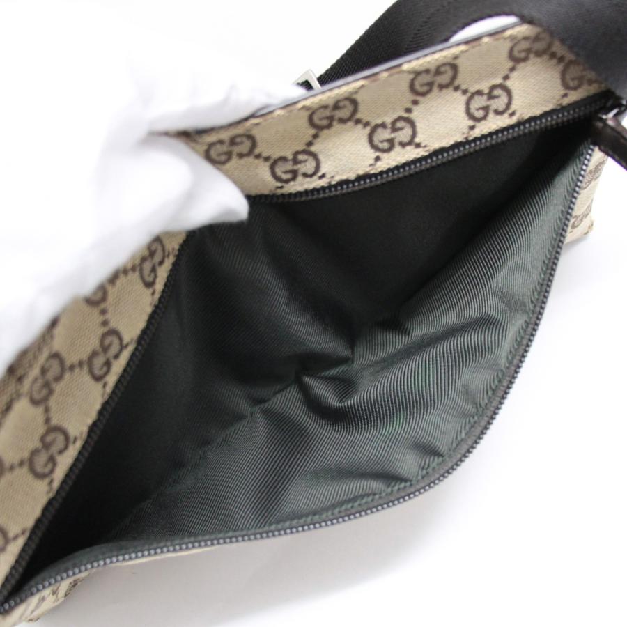 グッチ GUCCI GG柄 ウェストポーチ ショルダーバック キャンバス 
