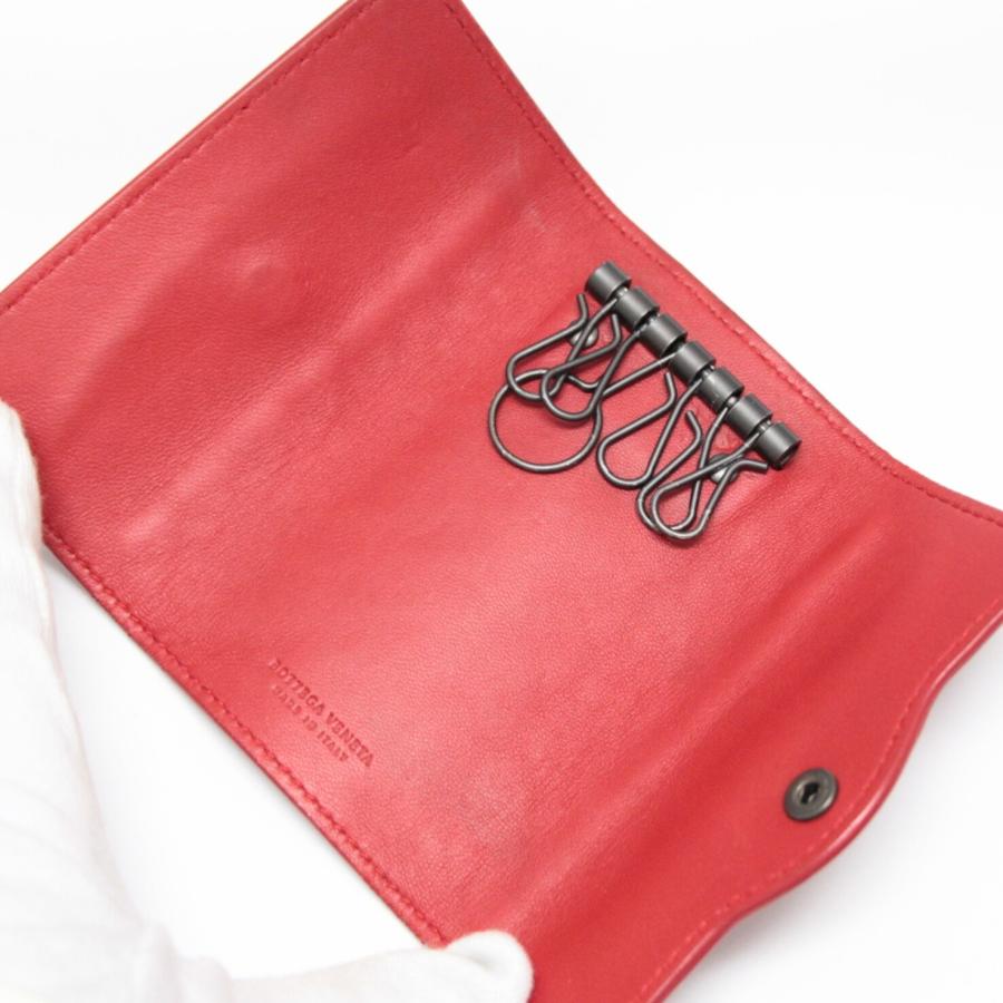 ボッテガ ヴェネタ BOTTEGA VENETA イントレチャート 6連キーケース