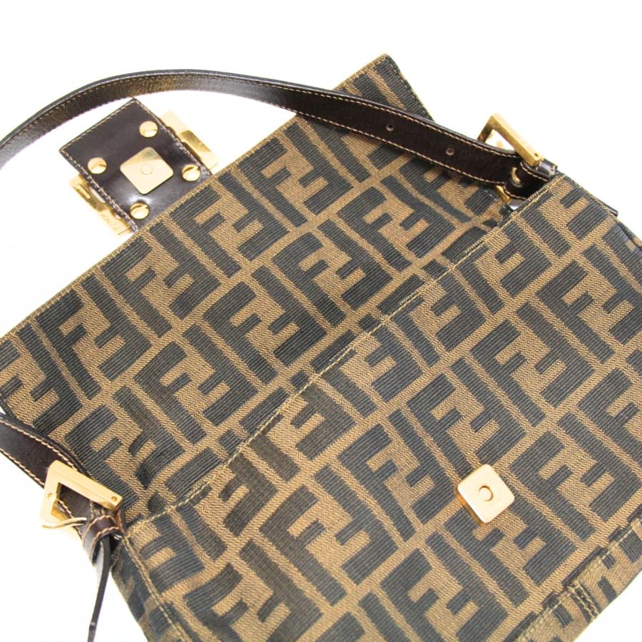 レア!! フェンディ FENDI ズッカ マンマバケット ショルダーバッグ 