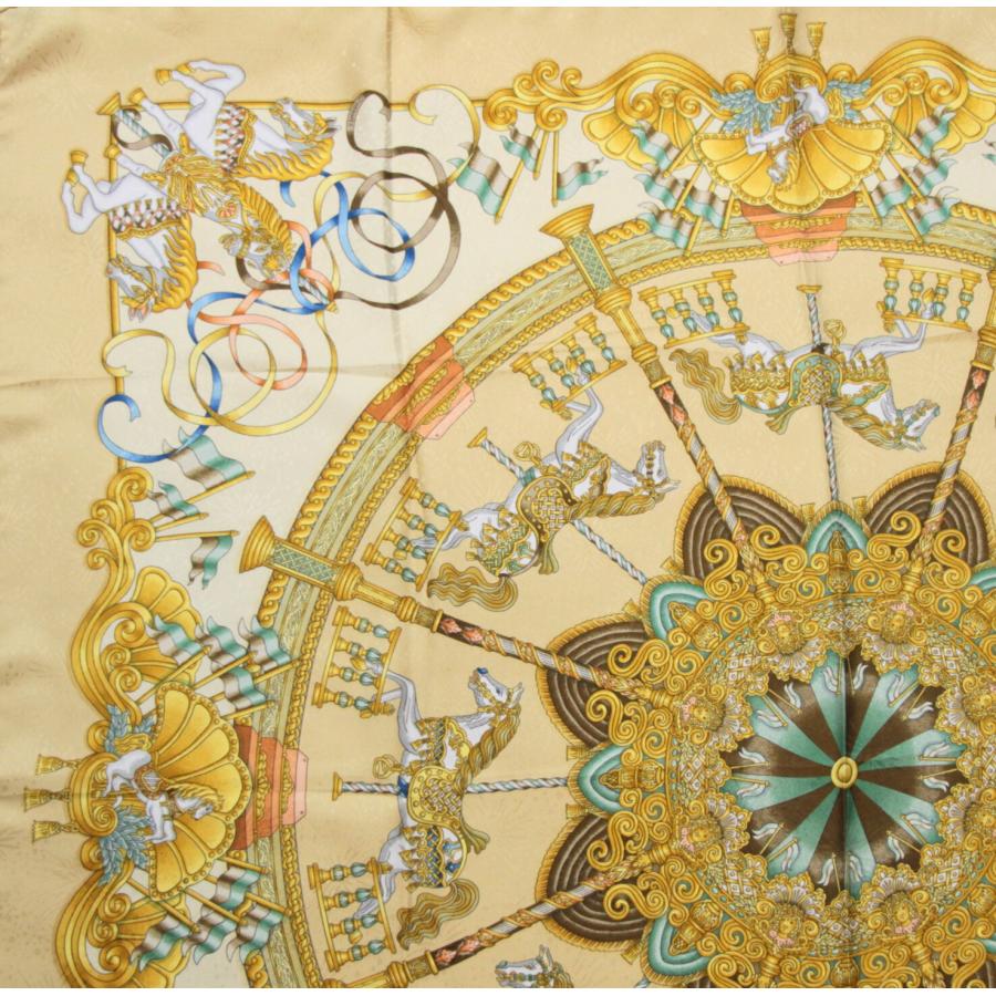 エルメス HERMES カレ90 Luna Park ルナパーク 大判スカーフ シルク100