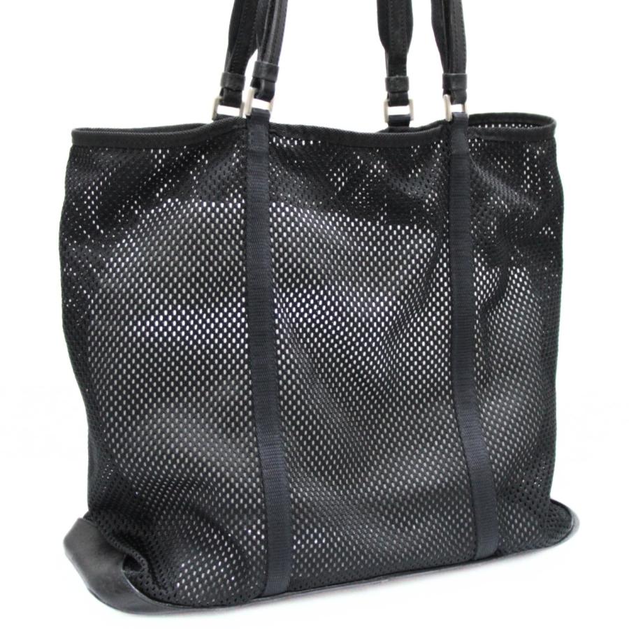 プラダ PRADA プラダスポーツ メッシュトートバッグ 黒 【74276】_1