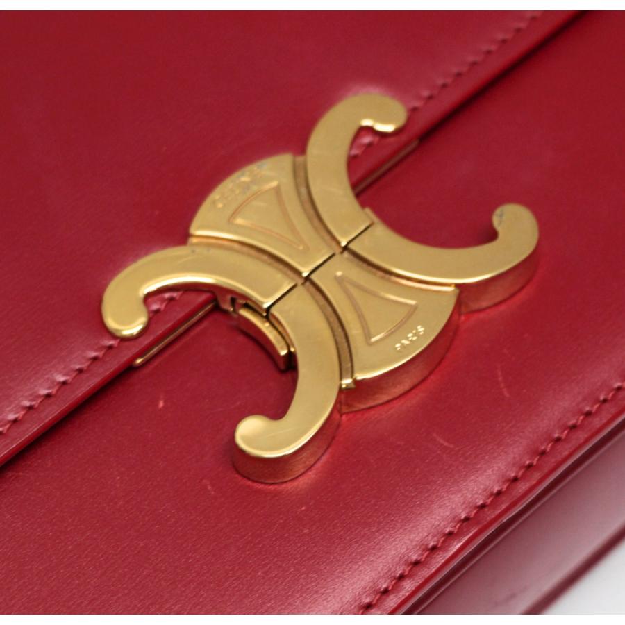 セリーヌ CELINE ティーントリオンフ ショルダーバッグ シャイニー