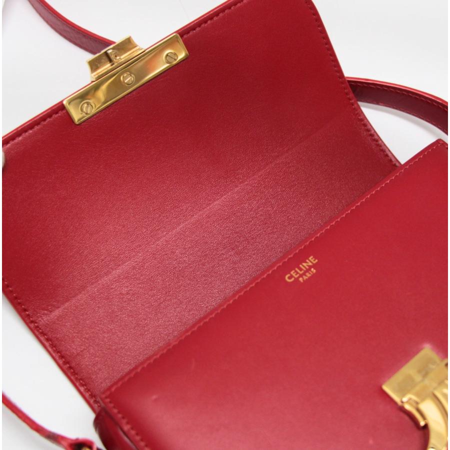 セリーヌ CELINE ティーントリオンフ ショルダーバッグ シャイニー