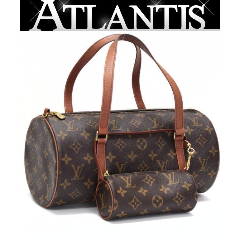 ルイヴィトン Louis Vuitton 旧型 パピヨン30 ハンドバッグ ポーチ付き