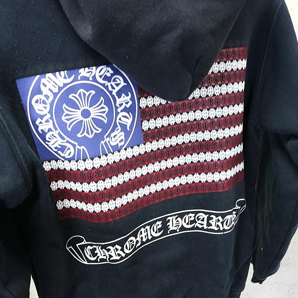 CHROME HEARTS 銀座店 クロムハーツ アメリカンフラッグ 裏地サーマル 