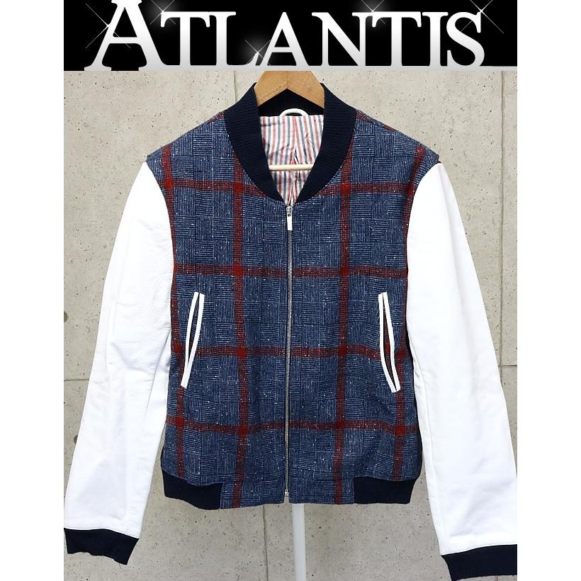 THOM BROWNE 銀座店 トムブラウン バーシティ ジャケット メンズ size 