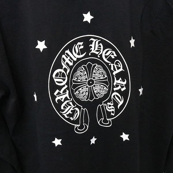 CHROME HEARTS 銀座店 クロムハーツ オールド マリブ限定 スター ロンT メンズ Tシャツ 長袖 カットソー size:? 黒 94657｜atlantis｜03