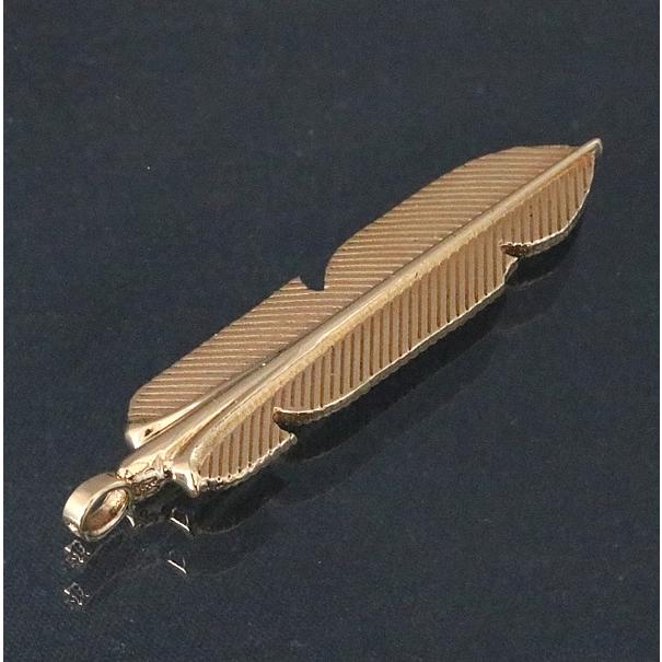 CHROME HEARTS 銀座店 クロムハーツ 新品 22K フェザー チャーム CHROME HEARTS 銀座店 クロムハーツ 新品 22K フェザー チャーム