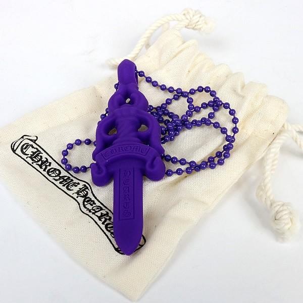 Chrome Hearts ラバーシリコンネックレス 限定】Chrome Hearts シリコン ラバー CH クロス ネックレス