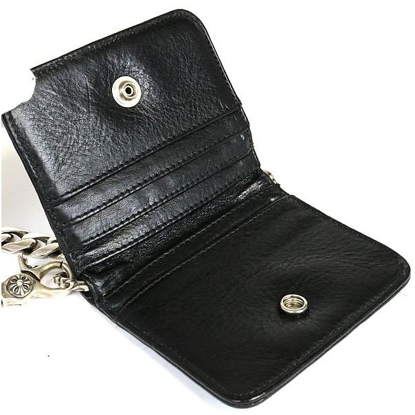 【CHROME HEARTS】レザー チェーンウォレット★今だけ大幅お値下げ中★ CHROME HEARTS 銀座店 クロムハーツ TV MAN クラシックチェーン