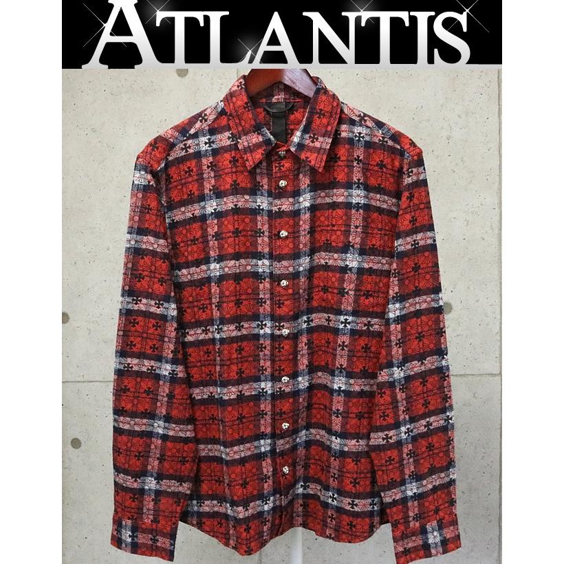 Chrome Hearts 赤　携帯ケース　スウェード Chrome Hearts 赤 携帯ケース スウェード CHROME HEARTS(クロム