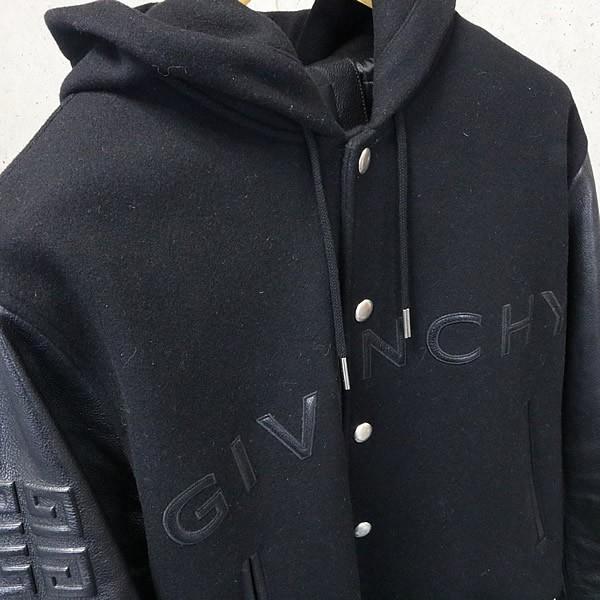 GIVENCHY 銀座店 ジバンシー ロゴ フーデッド バーシティ GIVENCHY 銀座店 ジバンシー ロゴ フーデッド バーシティ