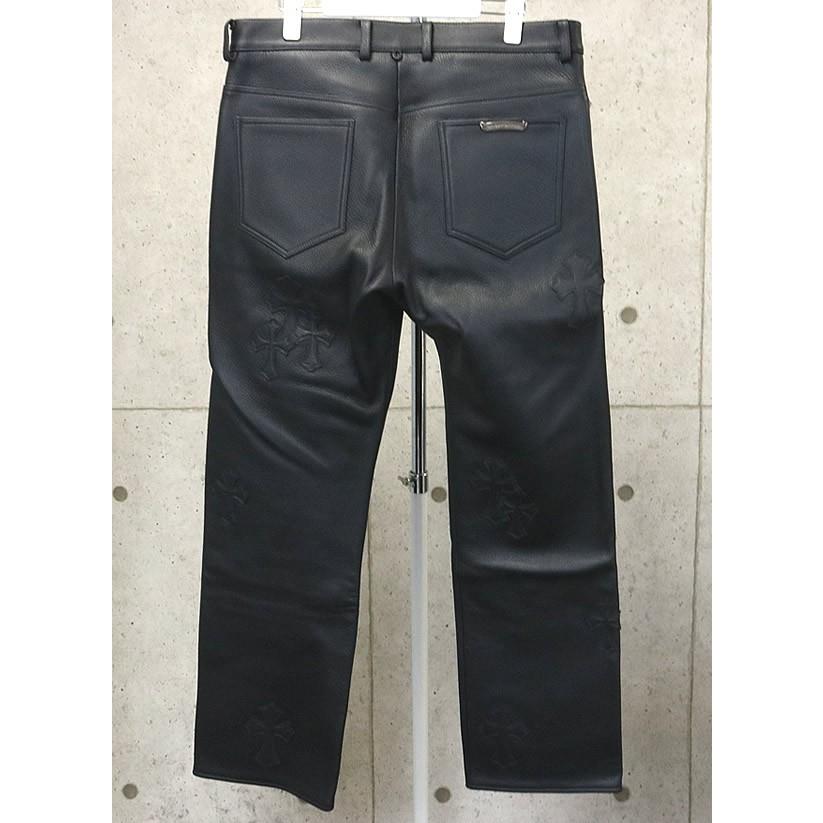 CHROME HEARTS 銀座店 クロムハーツ 新品 JEAN STRTLG LTHR クロス 