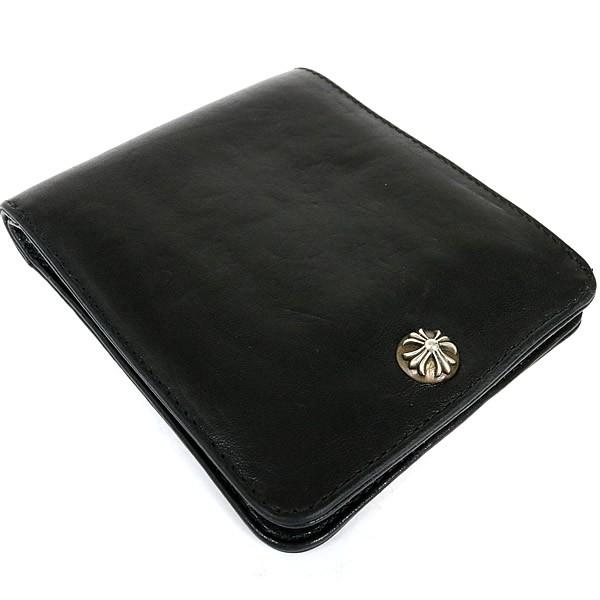 CHROME HEARTS クロムハーツ 1SNAP 1スナップ レザー ウォレット 二 