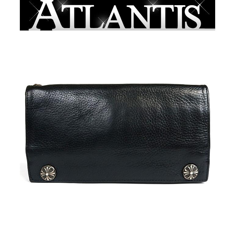 クロムハーツ　財布 CHROME HEARTS 銀座店 クロムハーツ グロメッド付き クロスボタン